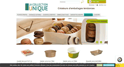 Desktop Screenshot of lacollectionunique.fr