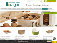 Tablet Screenshot of lacollectionunique.fr